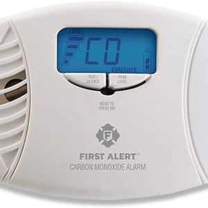 First Alert Plug-in Carbon Monoxide Alarm w/ Battery Backup CO615 White