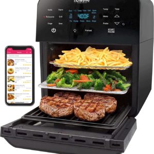Nuwave Brio 15.5Qt Air Fryer Rotisserie Oven X-Large Family Size