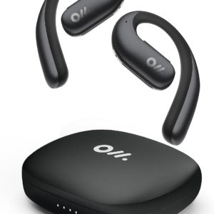 Oladance OWS Pro Open Ear Bluetooth Headphones w/ Multipoint Connection Sound Black