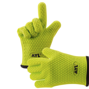AYL Grilling Heat Resistant Silicone Oven Gloves