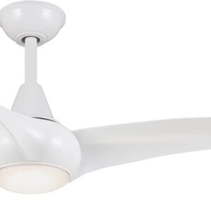 Minka-Aire Light Wave 52" Ceiling Fan White F844-WH
