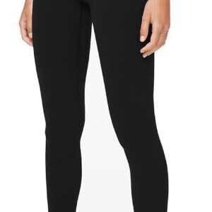 Lululemon Align Stretchy Full Length Yoga Pants High-Waisted 28 Inch Black (Size 6)