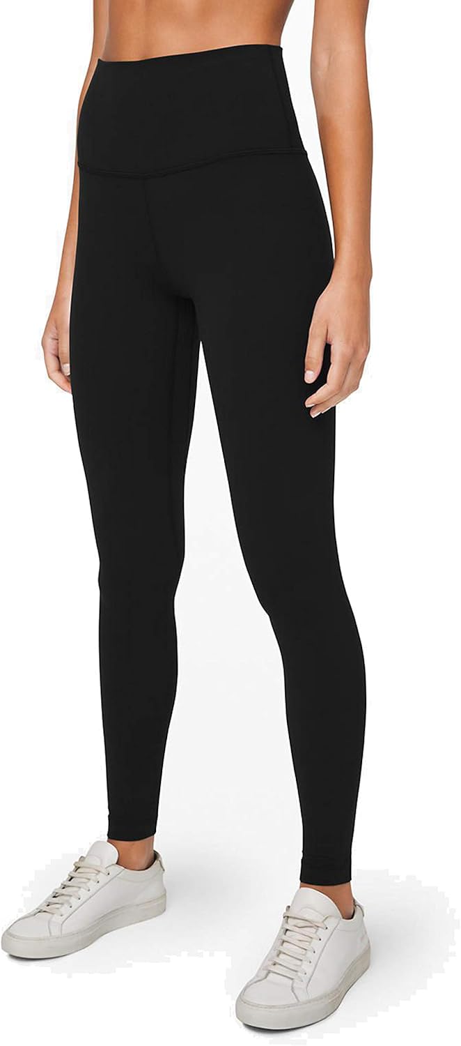 Lululemon Align Stretchy Full Length Yoga Pants High-Waisted 28 Inch Black (Size 6)